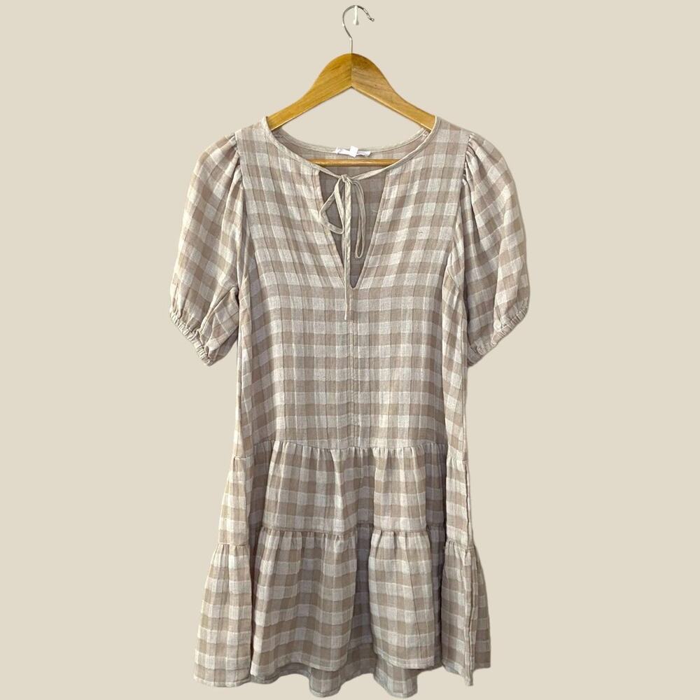 Urban outfitters linen mini dress